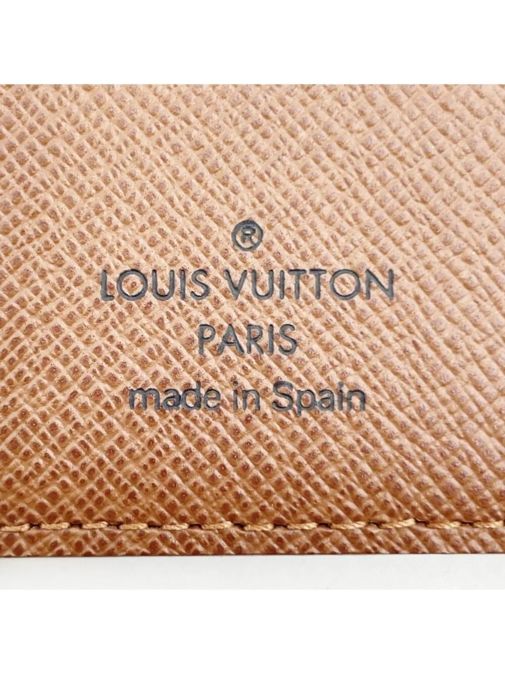 Louis Vuitton Monogram Note Cover Agenda Bureau Notebook Brown